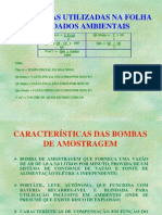 Aerodispersóides - Método de trabalho