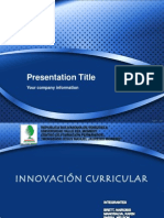 Innovacion Curricular