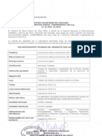 Alerta Retiro Voluntario Levotiroxina