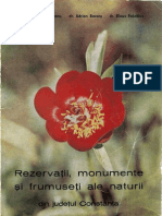 Rezervatii, Monumente Si Frumuseti Ale Naturii Din Jud. Constanta (Gh.salageanu-A.bavaru-K.fabrit