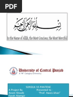 Download Sunsilk vs Pantene Ppt by Anam Shoaib SN136964393 doc pdf