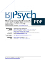 Chronic Physical Health Problems: Systematic Review and Pharmacological Interventions For People With Depression and