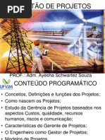 GESTÃO DE PROJETOS aulas (1)