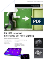 Appnote En1838 Emergency Exit Route Lighting