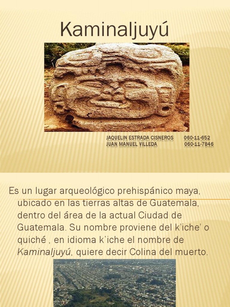 Kaminal Juyu | PDF | Civilización maya | Arqueología