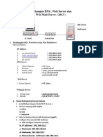 Membangun DNS, Web Server Dan Web Mail Server