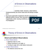 Theory of Errors in Observations