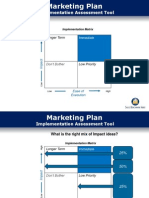 Planning Implementation Tool
