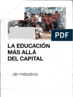 Mészáros, István - La educación más allá del capital.pdf