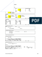 Tubular Member Design Calculation