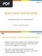 Indian Families as Consumers - JuxtConsult 2009 Snapshot