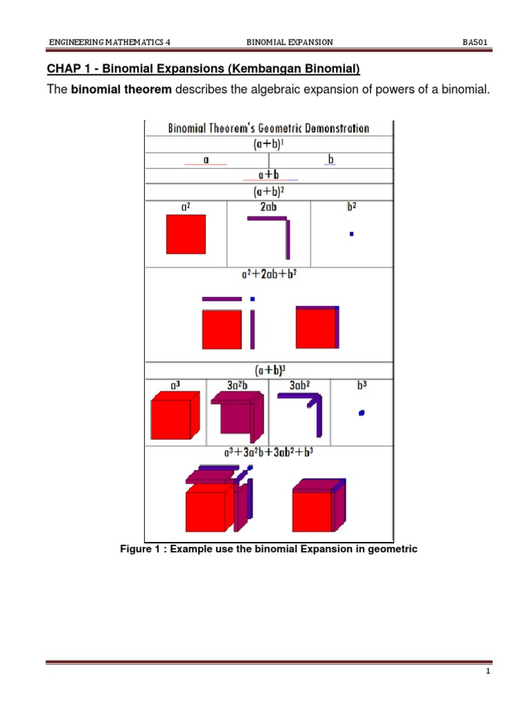 Binomial Expansion Methods in Mathematics | PDF | Complex Analysis ...