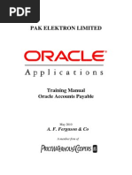 Download Account Payable Training Manual by Ali Gilani SN137012944 doc pdf