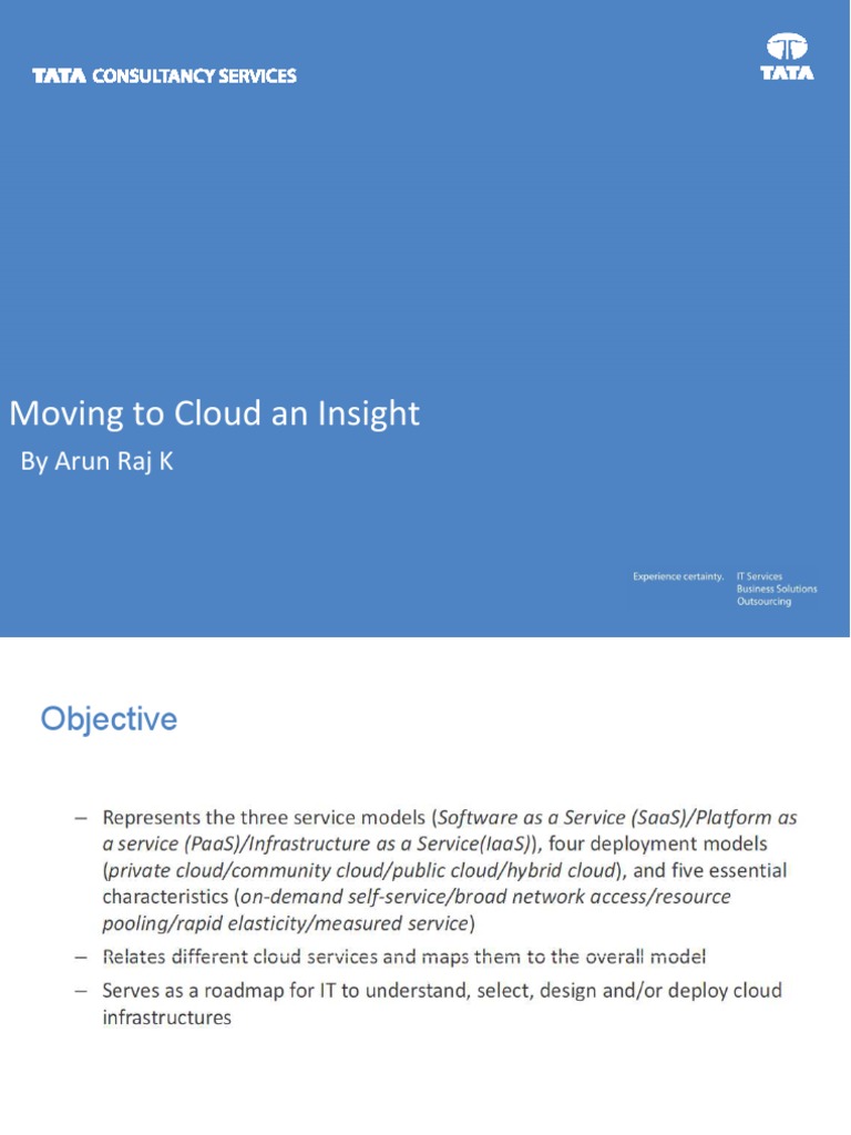 Cloud An Insight | PDF
