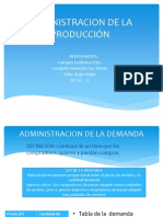 Administracion de La Demanda