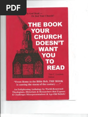 The Book Your Church Doesnt Want You To Read - 