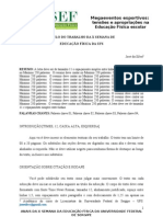 Template X SEMANA DE EDUCAÇAO FISICA