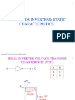 Ese 570 Mos Inverters: Static Characteristics