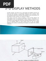 3-d Display Methods