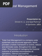Download Total Cost Management Ppt by Dinesh Kc SN137024671 doc pdf