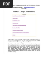 Network Design and Models: The Bryant Advantage CCNP SWITCH Study Guide