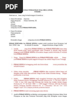 Contoh Surat Perjanjian Jual Beli Kapal Contoh Surat