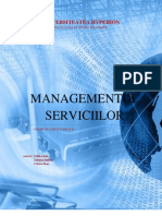 Managementul Serviciilor