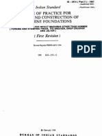 Codeofpracticefor Designandconstructionof Machinefoundations