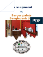 Barger Paint's Bangladesh LTD.