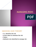 Managing Risks For Class