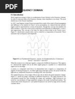 The Frequency Domain: Figure 9.1 (A) Fundamental Frequency: Sine (X) (B) Fundamental Plus 16 Harmonics