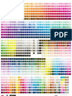 Tabela de Pantone