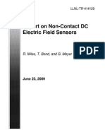 Non-Contact Sensors Measure DC Electric Fields