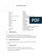 Curriculum Vitae