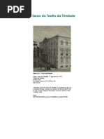 O Sarau Do Teatro Da Trindade