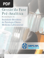 Gestao Fase Pre Analitica Sbpc