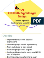 EEN1036 Digital Logic Design: Chapter 3 Part II Combinational Logic Circuit