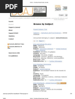 Download DOAJ -- Directory of Open Access Journals Animal Science Part 1 by DrKiran Kumar SN137042736 doc pdf