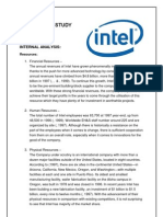 Intels' Case Study Analysis