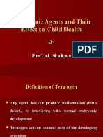 Teratogenic Agents and Their