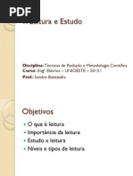 1. Leitura e Estudo