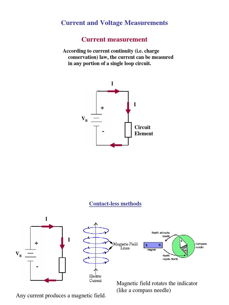 14 Current and Voltage Measurements | PDF