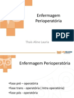 enfermagem pré operatória