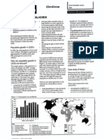 Geoactive Population Policies