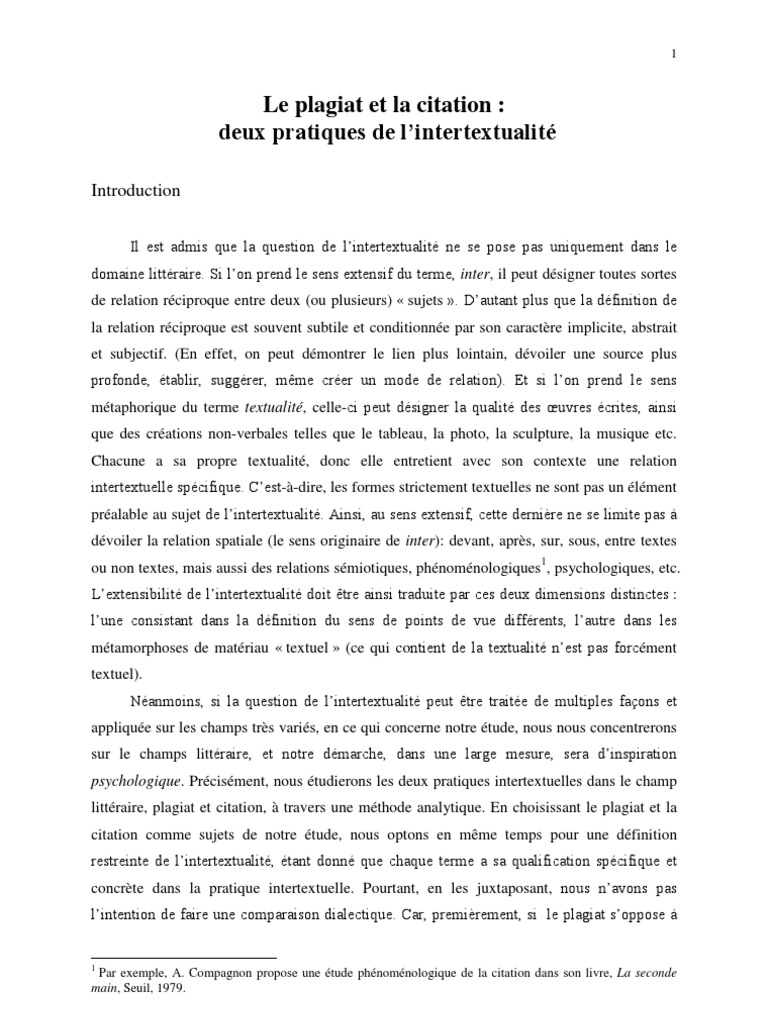 Le Plagiat Et La Citation Plagiat Psychologie