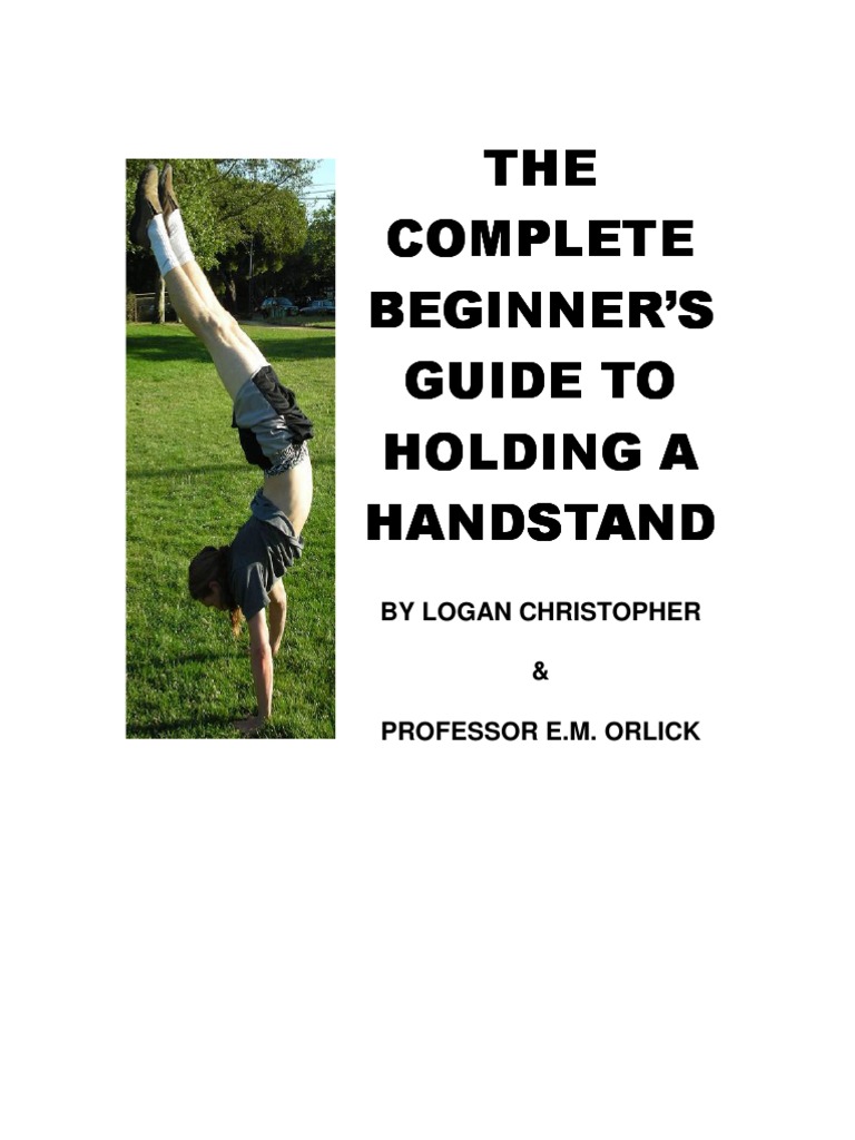 Guide To Handstand | PDF | Career & Growth | Self-Improvement