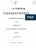 Agárdi György - Buda Várának Visszavétele 1.kötet 1829.