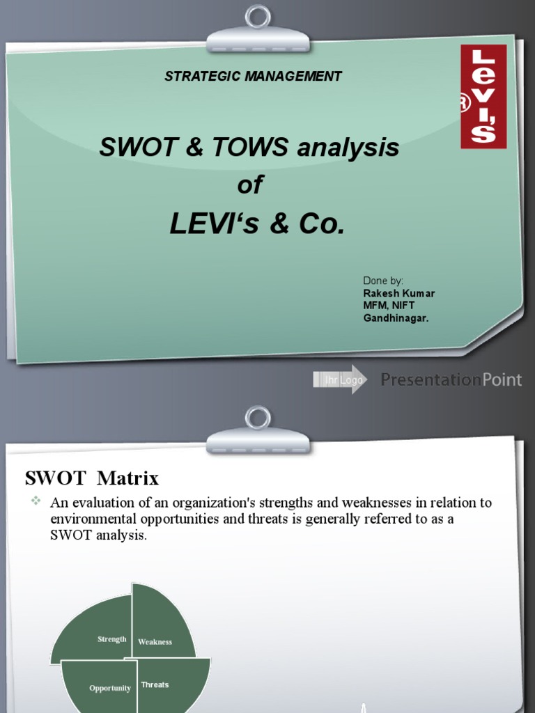 Levis Analysis | PDF | Logos | Swot Analysis