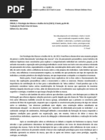 Resenha Psicologia das Massas e a Análise do Eu