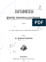 Acsády Ignác - Magyarország Budavár Visszafoglalása Korában 1886.